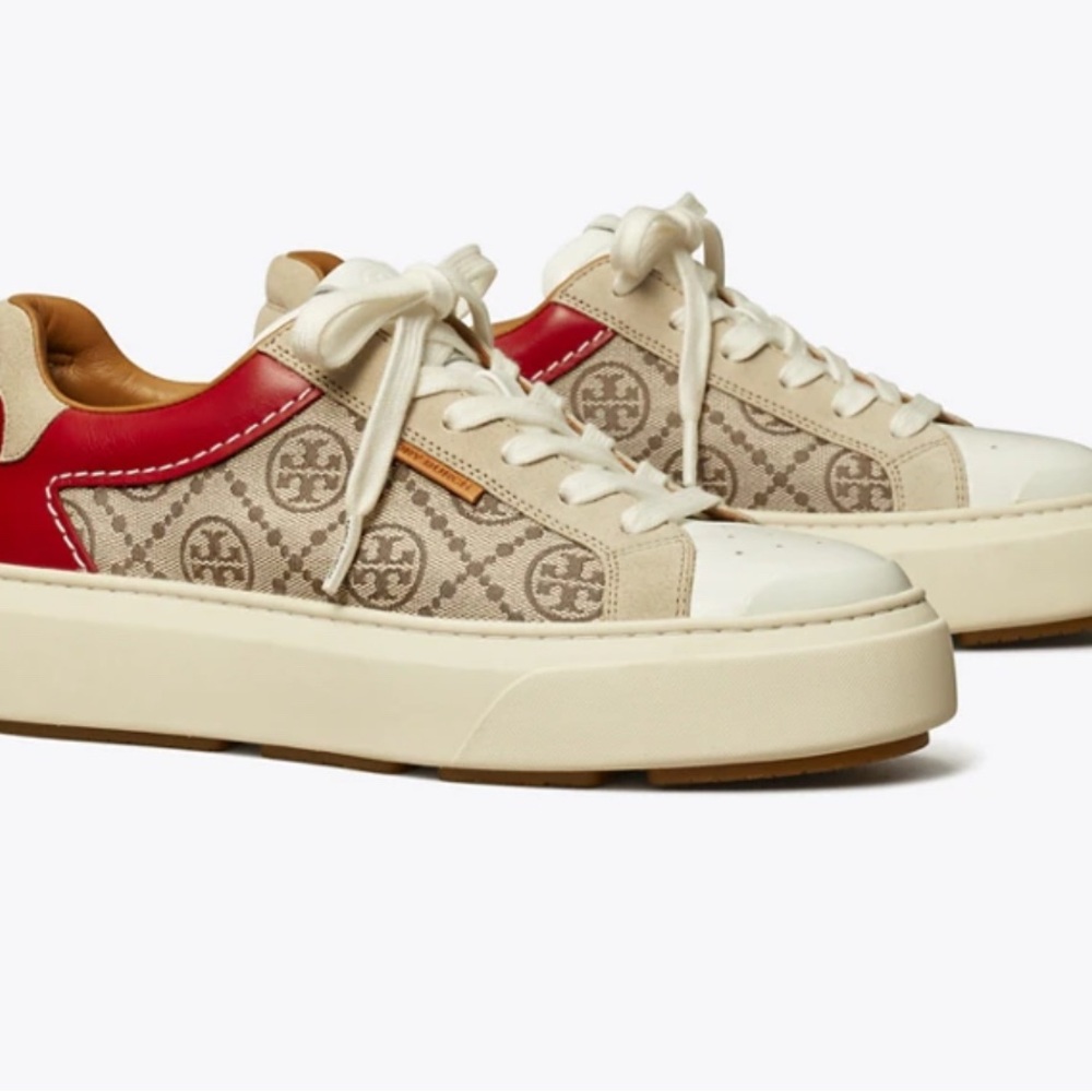 Tory Burch T MONOGRAM LADYBUG SNEAKER